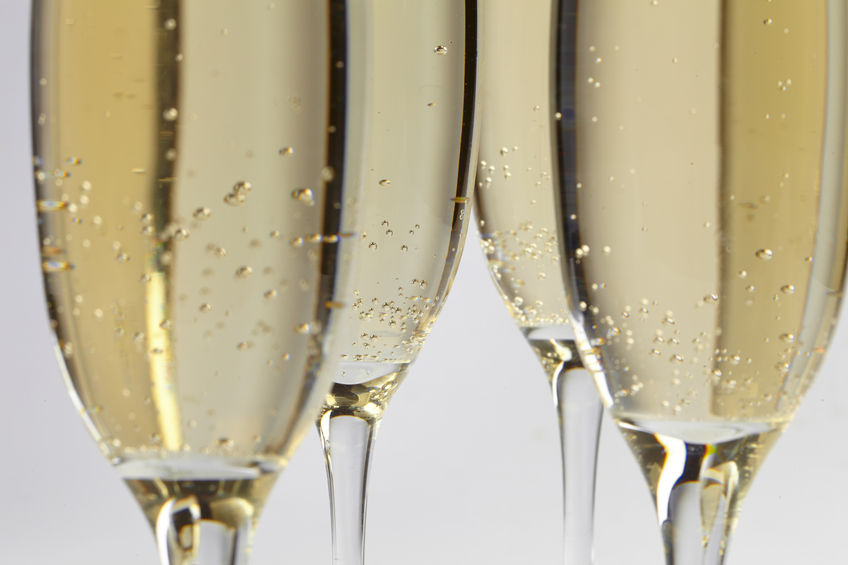 34642608 - champagne glasses